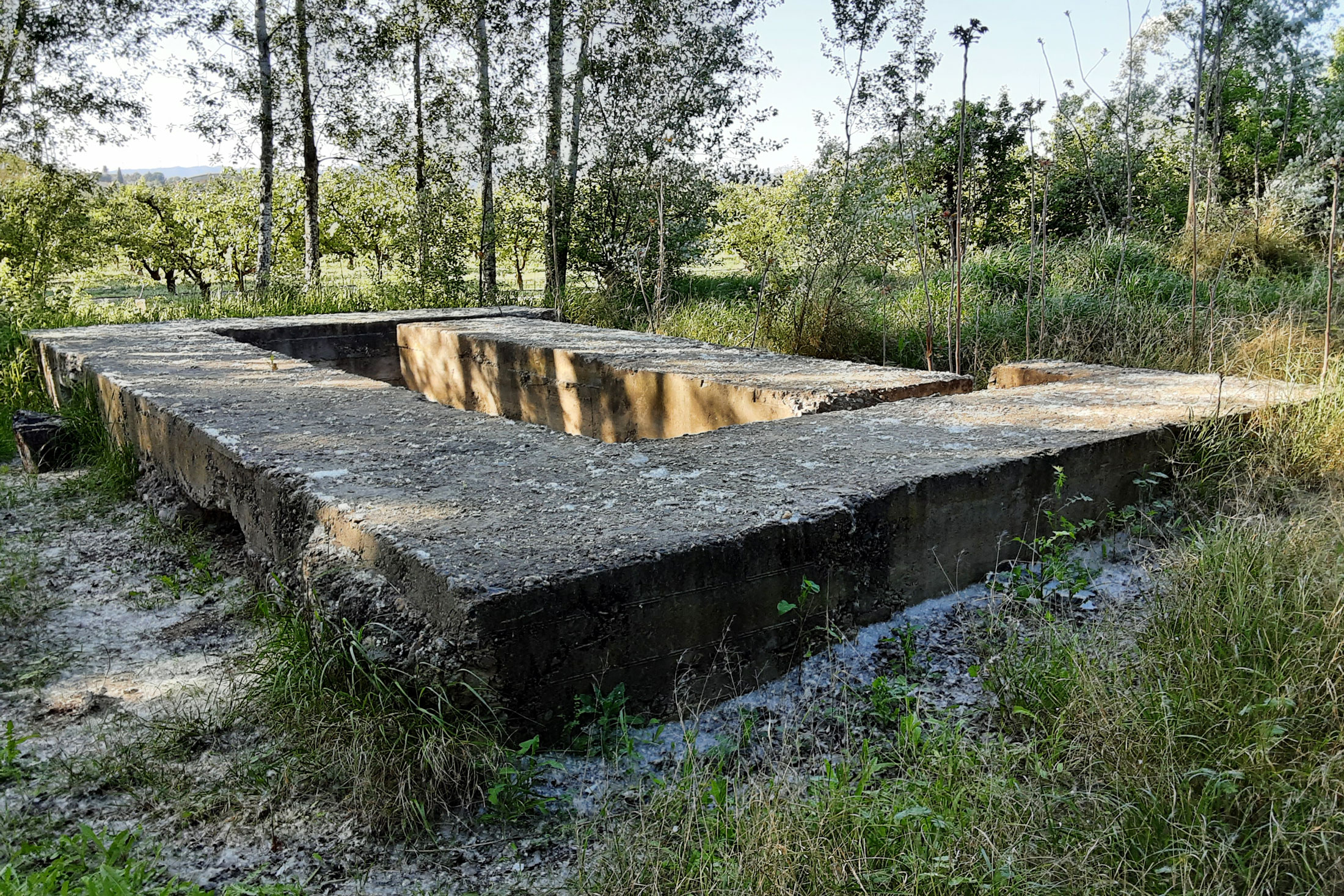 Fotografia d'un fortí.