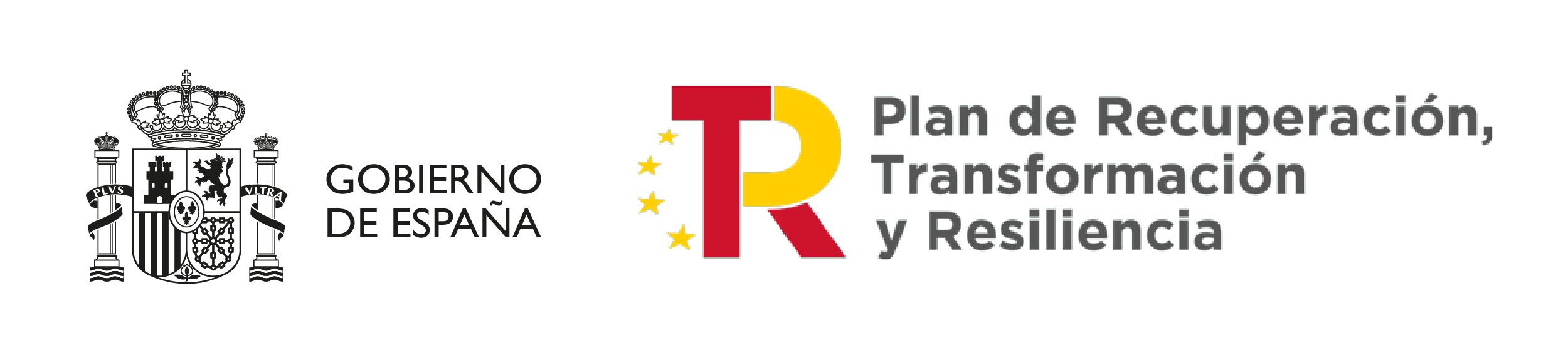 Logo Plan de Recuperación, Transformación y Resiliencia